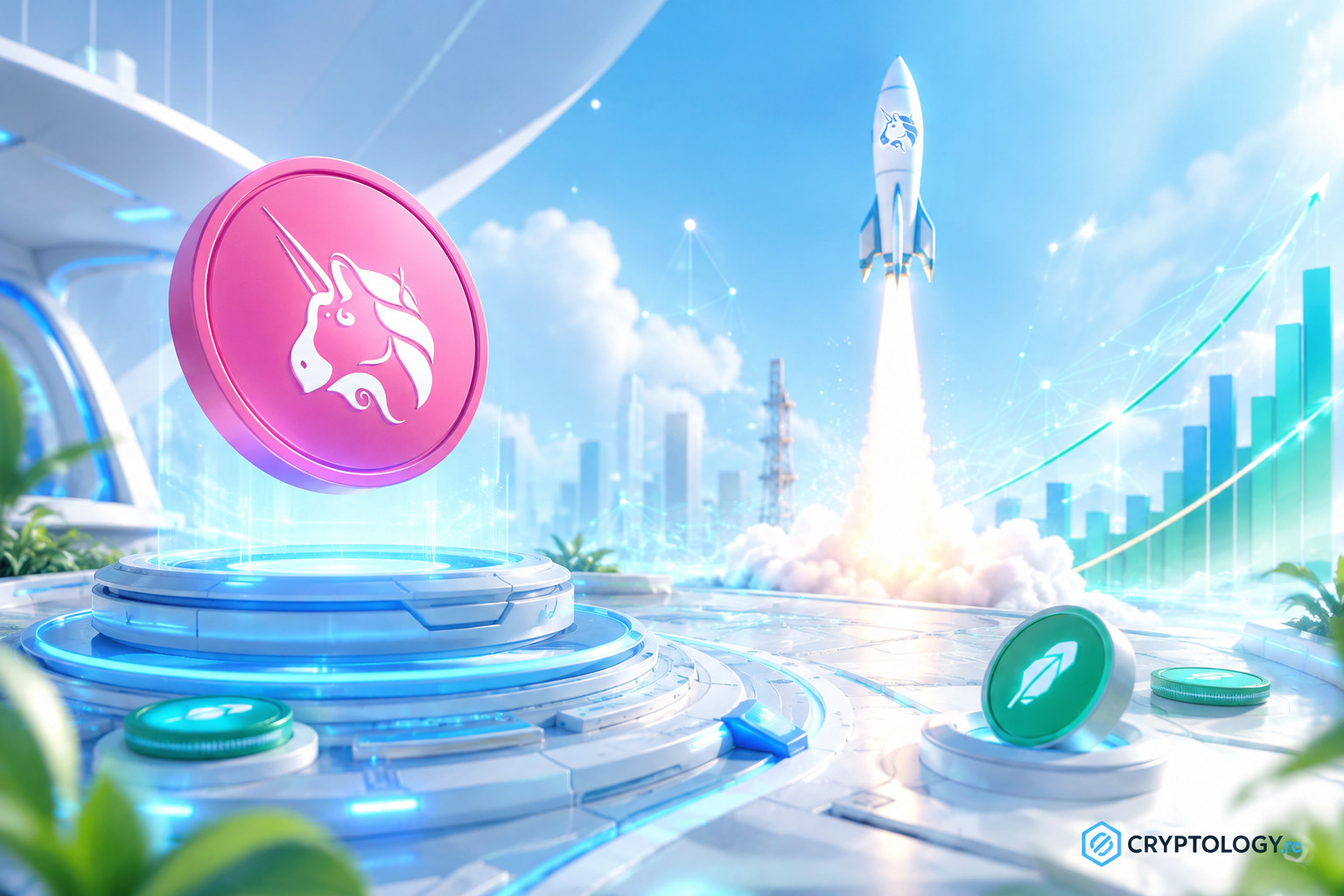 Uniswap a lansat launchpadul pools.trade și a depășit Pons din prima zi pe Robinhood Chain